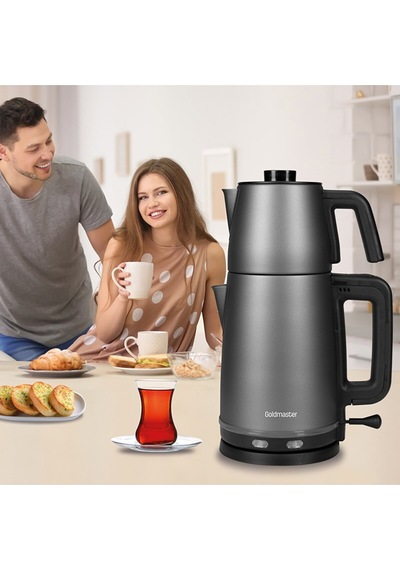 Goldmaster Chaidem XL 2 LT Çelik Çay Makinesi ve Isıtıcı