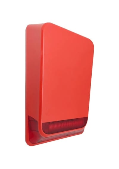 Teknim TFS-5792 24V Harici Flaşörlü Alarm Sireni