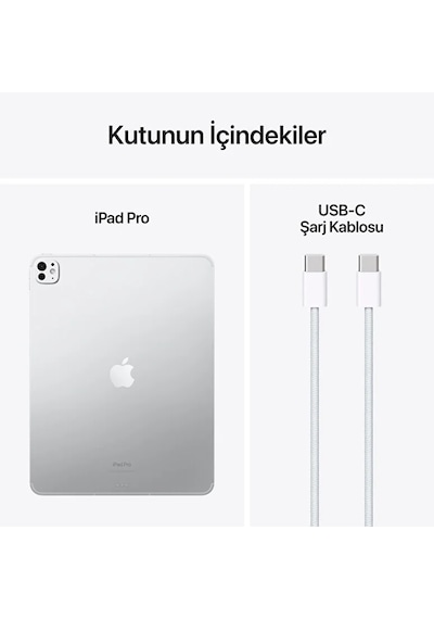Apple iPad Pro ME8F4TU/A 1 TB Wi Fi + Cellular 13" Standart Camlı Tablet