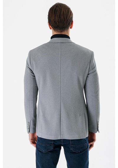 İmza Gri Desenli Mono Yaka Astarlı Çift Yırtmaç 6 Drop Slim Fit Dar Kesim Klasik Ceket 1002240150-gri Gri İmza Gri Desenli Mono Yaka Astarlı Çift Yırtmaç 6 Drop Slim Fit Dar Kesim Klasik Ceket 1002240150-gri Gri