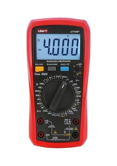 Ut105+ Avuçiçi Çok Fonksiyonlu Otomotiv Ölçü Aleti