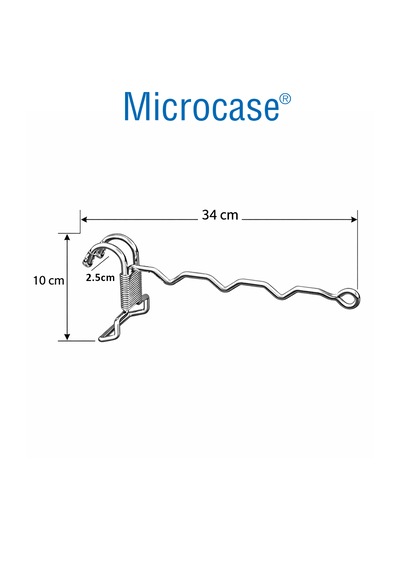 Microcase Pratik Metal Kurutmalık Ve Genel Kullanım Askılığı Al5718