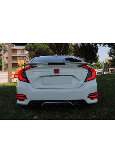 Autogp Honda Civic Fc5 Uyumlu Arka Sis E Dizayn