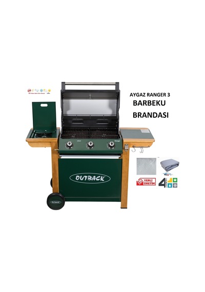 Aygaz Ranger 3 Lpg'Li Barbekü Branda Ortu Ototr N11.85