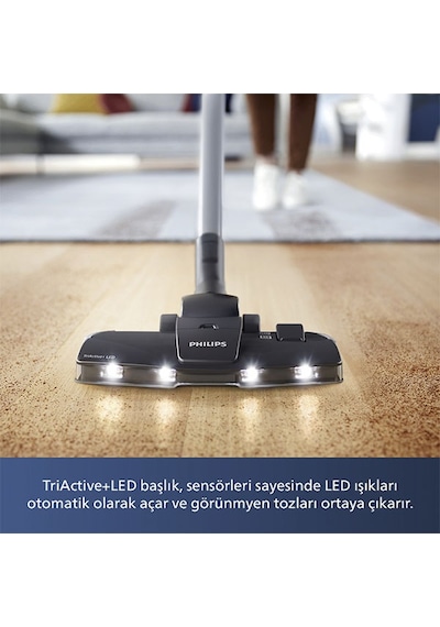 Philips XD8122/10 Performer Led Torbalı Elektrikli Süpürge