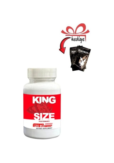 King Size Erkeklere Özel 30'lu + Kayganlaştırıcı Jelle