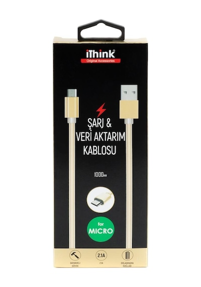 İthink K24M Spiral Micro Kablo Gold