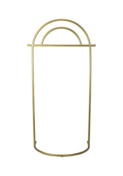 Hermes Metal Ayaklı Askılık Konfeksiyon Askılığı Gold Elbise Askılığı Kıyafet Askılığı Gold