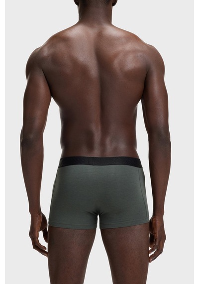 Boss Erkek Boxer 50546808 970 Siyah-lacivert-yeşil Siyah-lacivert-yeşil