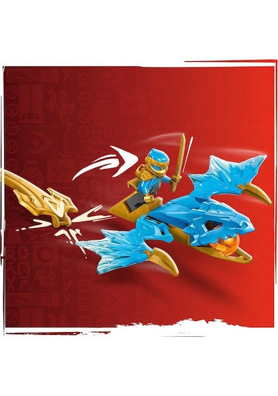 LEGO® Ninjago Nya’nın Yükselen Ejderha Vuruşu 71802 6+ Yaratıcı Oyuncak Yapım Seti - 26 Parça