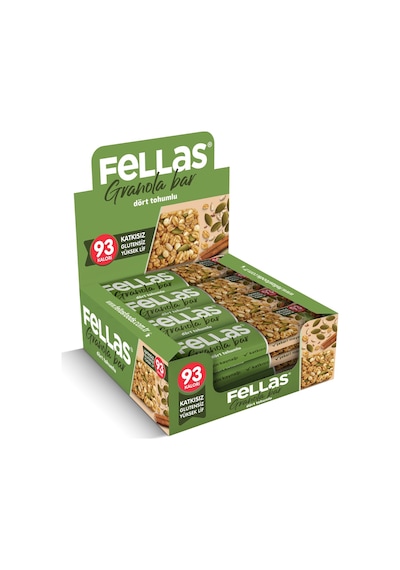Dört Tohumlu Granola Bar 23 G X 12 Adet