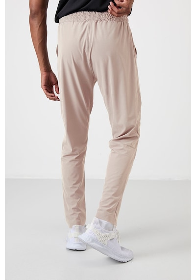 Tommy Life Bej İnce Yumuşak Comfort Fit Erkek Eşofman Alt - 82120