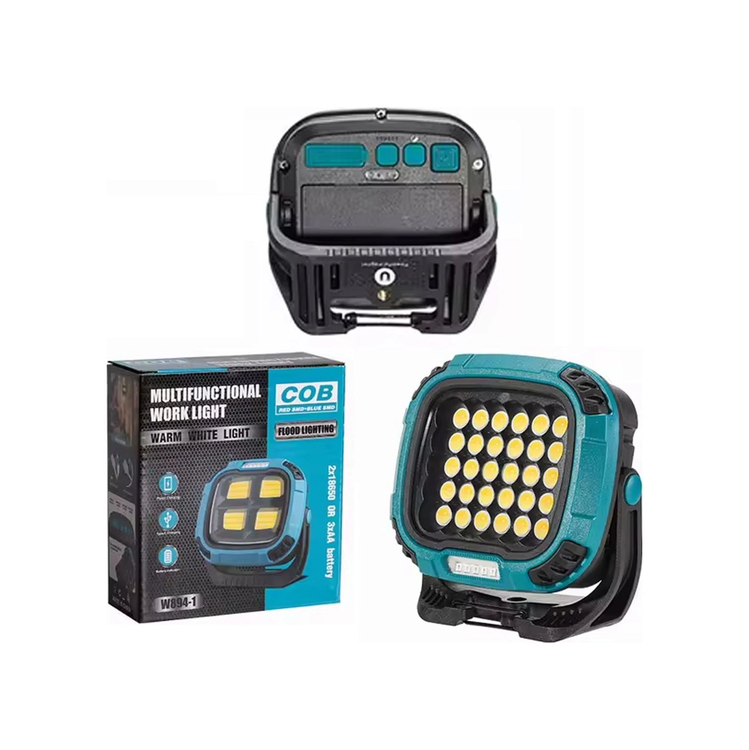 Powermaster Mx-w893 30 Watt Çok Fonksiyonlu Çalışma Lambası Beyaz