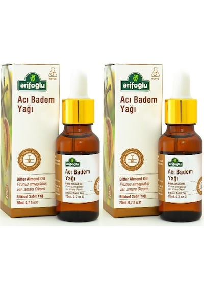 Arifoğlu Acı Badem Yağı 2 x 20 ML