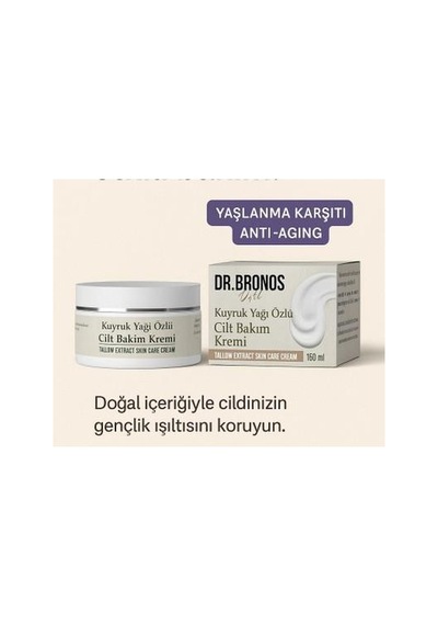 Dr. Bronos Kuyruk Yağı Özlü Cilt Bakım Kremi 150 Ml