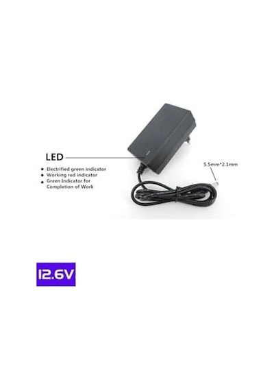 Depolife Şarjlı Matkap Için Şarj Adaptörü 12 Volt 14v 18v 20v 48v 58v Li-on Pil Şarj 5.0 Mh Üniversal