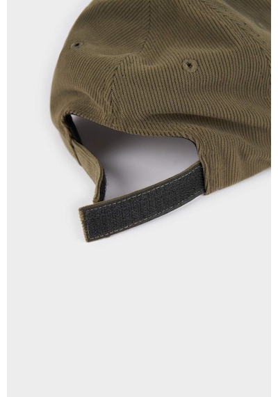 Defacto Erkek Fitilli Kadife Cap Şapka F6159axnskh209 Haki