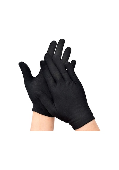 Axe Sportswear Unisex Siyah Bando Garson Pandomim Gösteri Merasim Tören Eldiveni Siyah