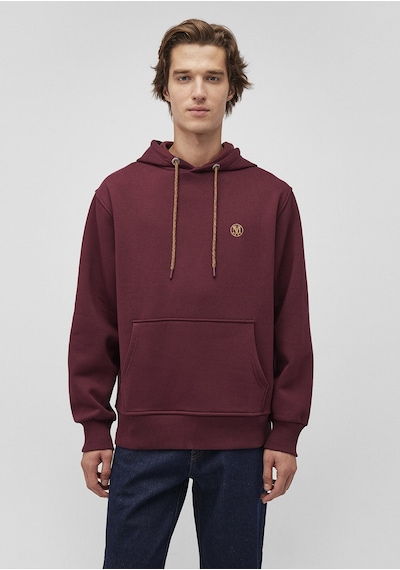 Mavi - Mavi Logo Nakışlı Kapüşonlu Bordo Sweatshirt 065809-70426 Bordo