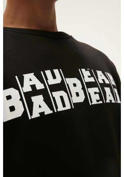 Bad Bear Counter Crewneck Erkek Sweatshirt-25270 Siyah