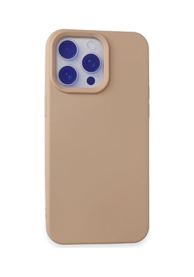Apple İphone 15 Pro Max Kılıf Nano İçi Kadife Silikon