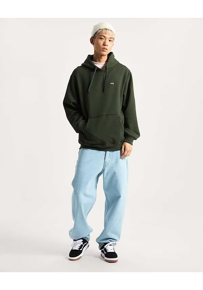 Left Chest Iı Loose Po Erkek Siyah Sweatshirt - Vn000p21