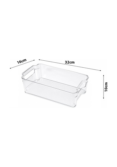 Diyarı Fırsat Şeffaf Modüler Düzenleyici Organizer 32x16x10 Cm 24'lü Paket
