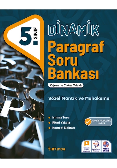 Tudem 5.sınıf Dinamik Paragraf Soru Bankası