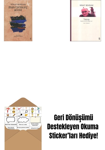 Maviyengeç Ağıdı + Tekzip + Okuma Sticker'ları