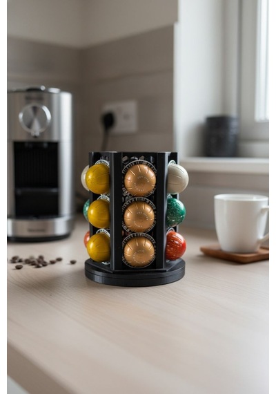 Nespresso Döner Tabanlı Vertuo Kapsül Kahve Standı Çok Renkli