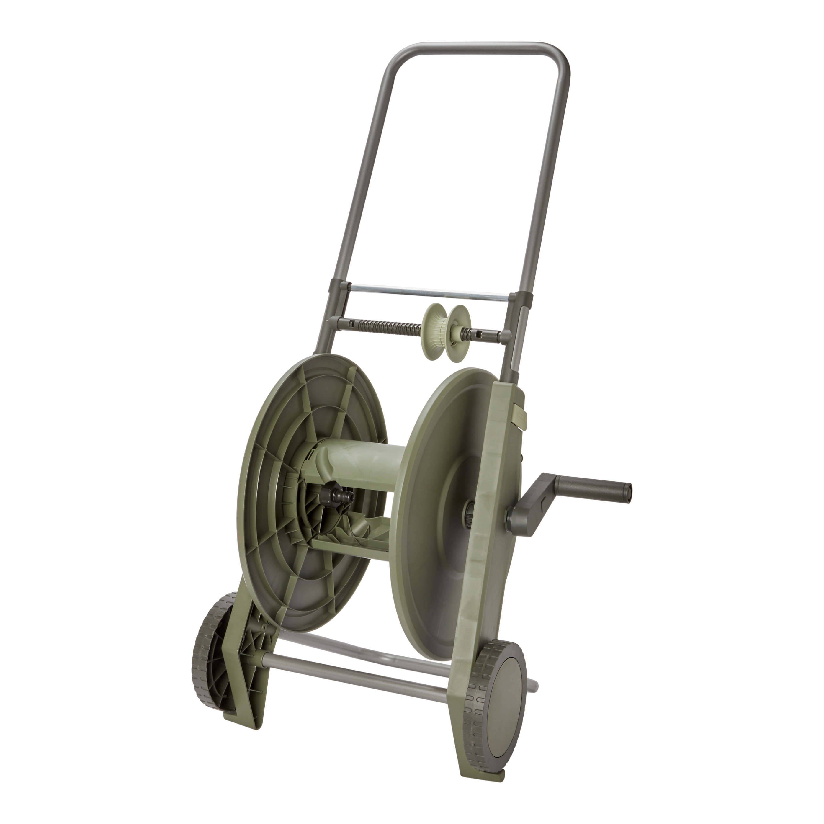 Tekerlekli Kaliteli Boş Hortum Makarası 40 Metre 1/2" Çap Hortum Kapasiteli