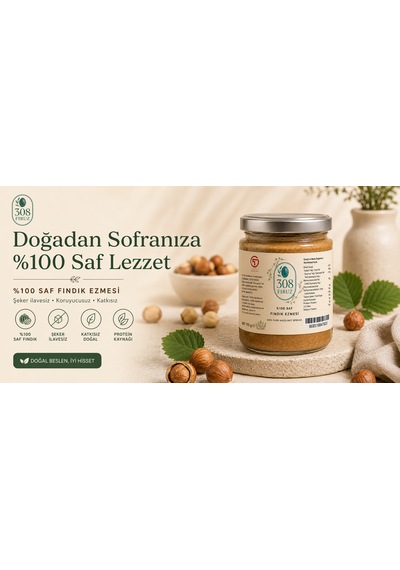 308 Fıruz %100 Saf Fındık Ezmesi Teknokent Firması