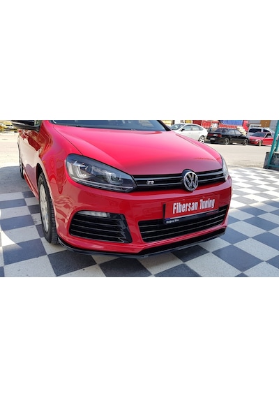 Vw Golf 6 R Tampon Lip--- Fibersan Tuning