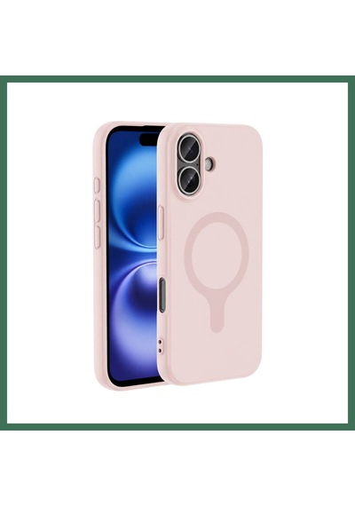 En-cag Joko İphone 16 Z Silikon Magsafe Kapak - Pembe Bss