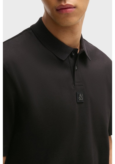 Hugo Erkek Polo Yaka T Shirt 50517638 001 Siyah Siyah