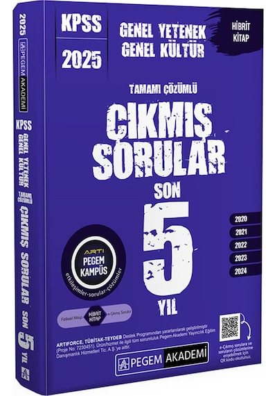 2025 Kpss Genel Yetenek Genel Kültür Tamamı Çözümlü Çıkmış Sorular Son 5 Yıl