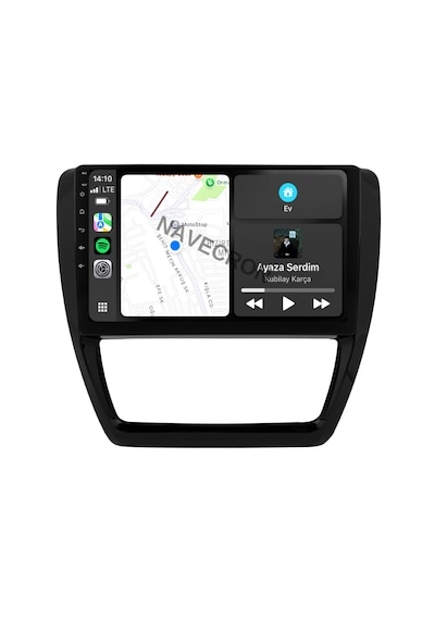 Volkswagen Jetta 2011-17 10" Uyumlu Androıd Multimedya Gerçek 2/32 Kablosuz Carplay Geri Görüş Kameralı 10"