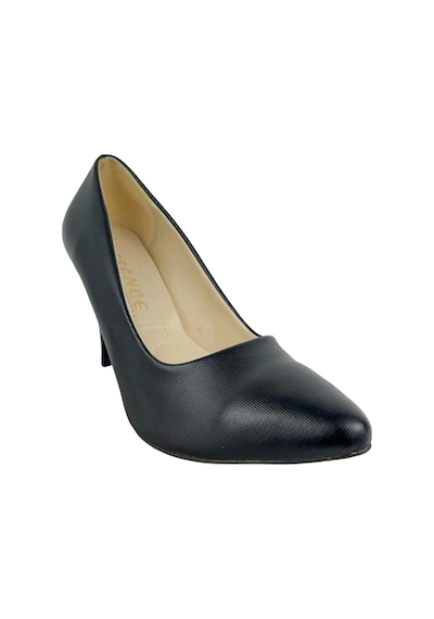 Matzeliger Mzg1177 Siyah Kadın İnce Topuklu Stiletto