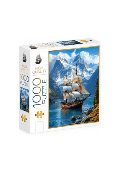 1000 Parça Manzara Ve Gemi Puzzle 48 X 68 Cm Yüksek Baskı Kaliteli Eğlenceli Ve Eğitici Puzzle