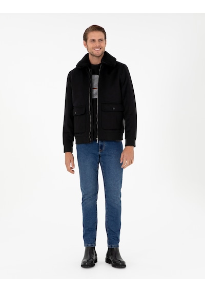 Pierre Cardin Erkek Siyah Mont 50293328-vr046 Siyah