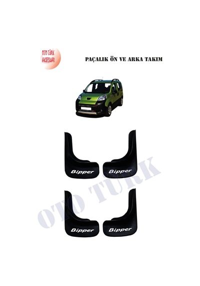 Peugeot Bipper Ön-arka Takım Paçalık Tozluk Çamurluk N11.6487