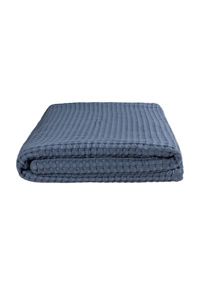 Mare %100 Pamuklu Mavi Waffle Pike Çift Kişilik 230x245 Mint Yeşil