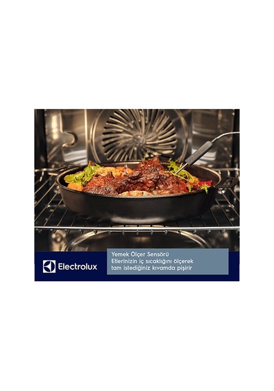 Electrolux LOX8P87WZ 72 L Fırın Siyah