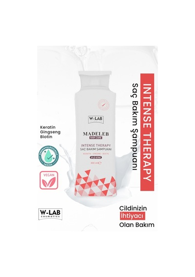 W-Lab Cosmetics Madeleb Intense Therapy Keratin Şampuan 300 ML