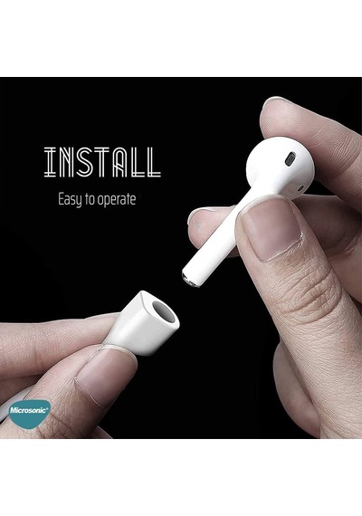 Airpods 4.nesil/anc Manyetik Mıknatıslı Kulaklık İpi Kırmızı Airpods 4 İle Uyumlu Kılıf - Kırmızı
