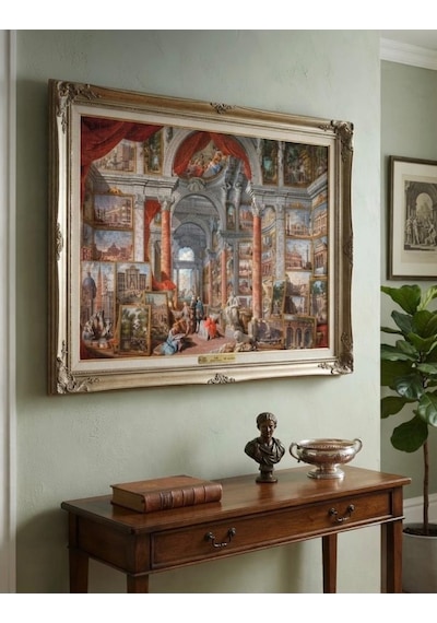 Modern Roma Ve Botanik Bahçesi İkili Set - 1000 + 500 Parça İkili Puzzle Seti