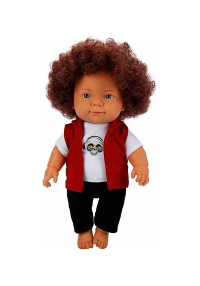 Sunman Curly Bebek 35 Cm. - Kurukafa Tişörtlü