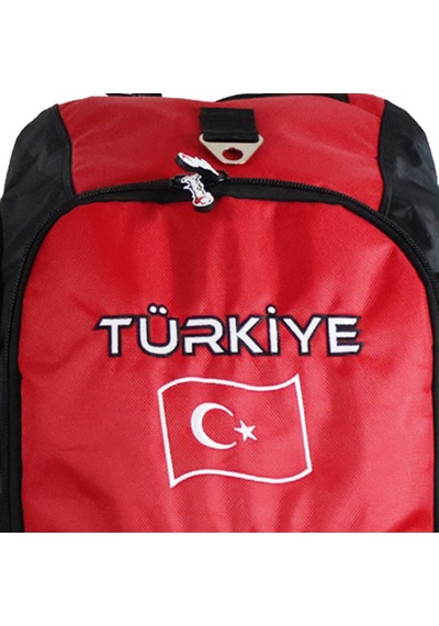 Dragondo Drgn Mbag25 Multimodal Sırt Çantası Muaythai Team Nakışlı Kırmızı Çanta