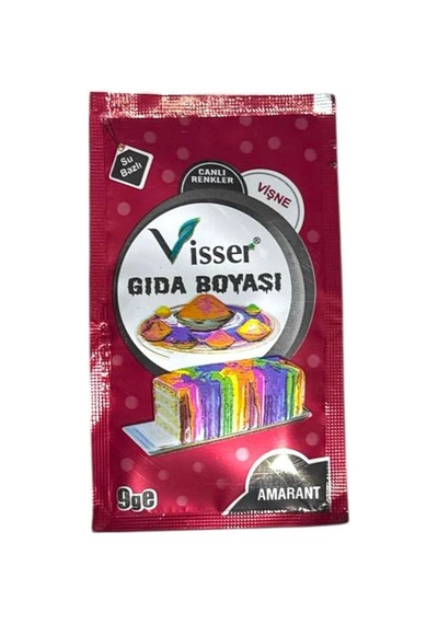 Misyon Visser Toz Gıda Boyası 9 Gr Vişne Msy-0119