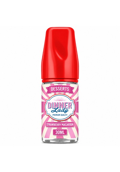Dinner Lady Strawberry Macaroon Aroma 30 Ml Orjinal Şişe